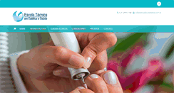 Desktop Screenshot of ccbestetica.com.br
